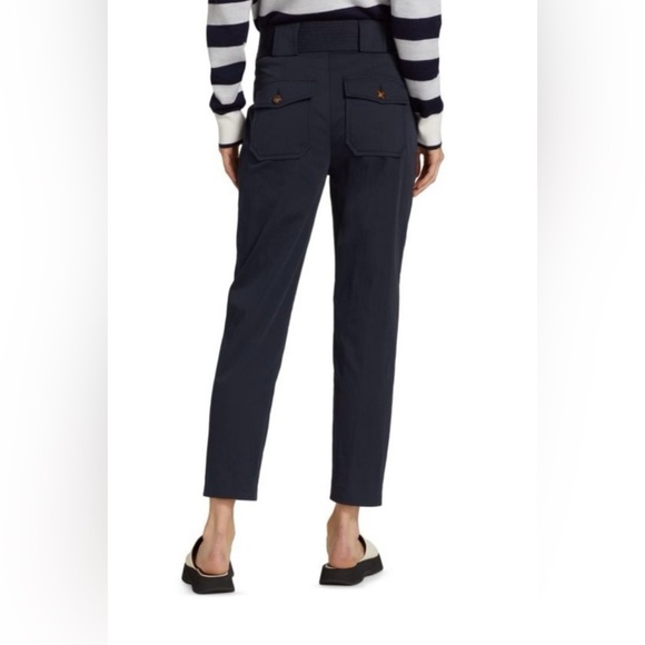 Veronica Beard Mahary Belted High-Waisted Pants size 2 - Picture 16 of 16